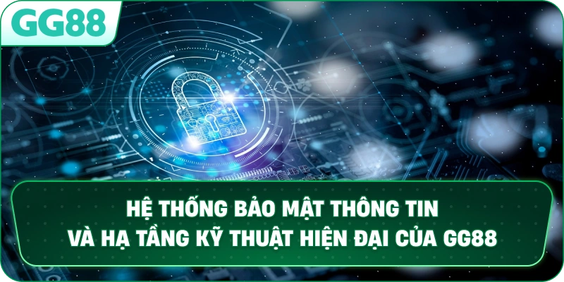 Hệ thống bảo mật thông tin và hạ tầng kỹ thuật hiện đại của GG88.